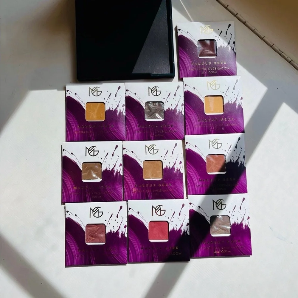 COPY - Makeup Geek Signature Eeyshadows with palette NWT - Picture 2 of 6